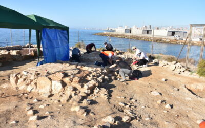 Hallan en la Illeta del Banyets una instalación del siglo IV para conservar pescado