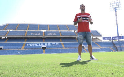 Elliot Gómez promete desborde en su presentación como jugador del Hércules