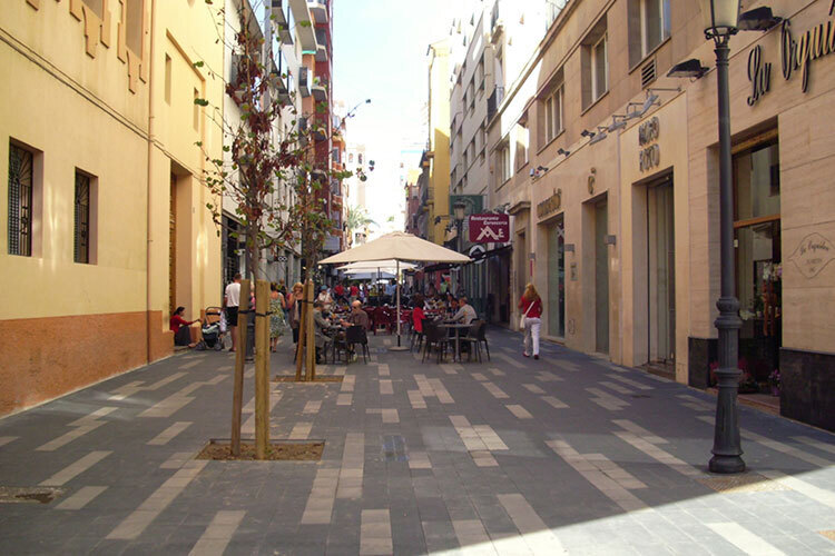 Cortes de Tráfico por obras de Aguas de Alicante en el centro de la ciudad