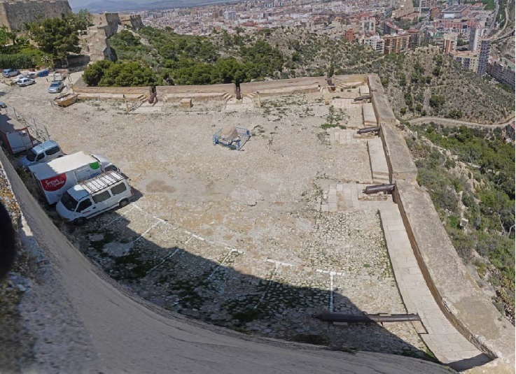 El Ayuntamiento  restaura el Baluarte de Santa Ana del Castillo de Santa Bárbara