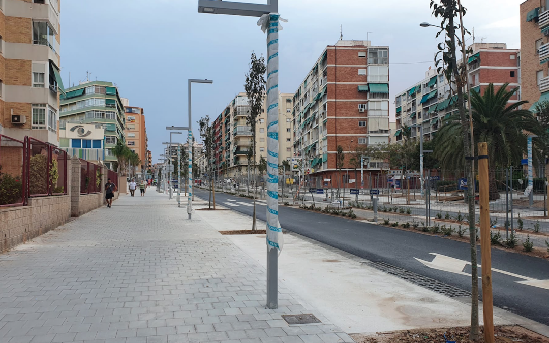 Urbanismo abre parcialmente al tráfico rodado la avenida Padre Esplá