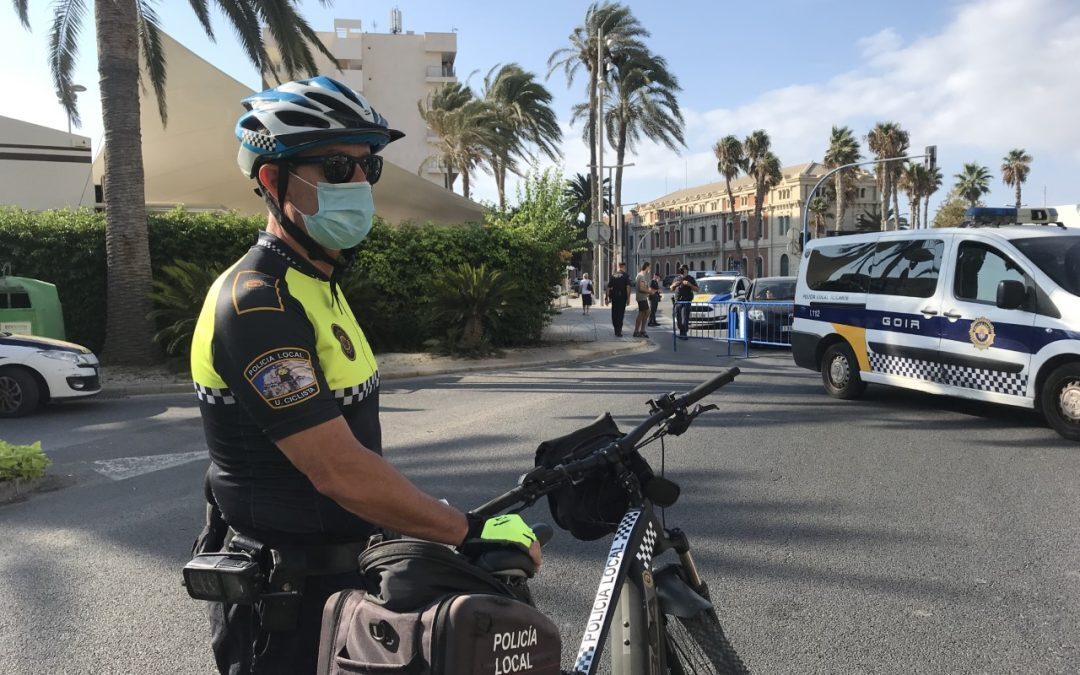 Mínimas sanciones en el operativo anticovid del fin de semana en Alicante