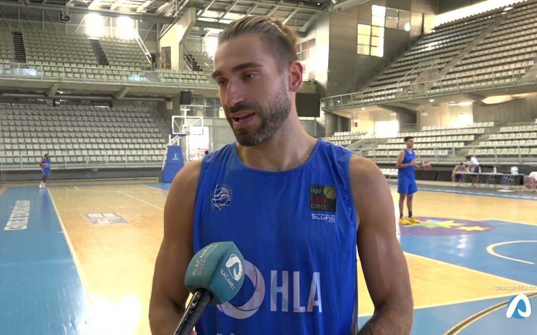 Matulionis analiza las primeras semanas de entrenamiento en el HLA Alicante