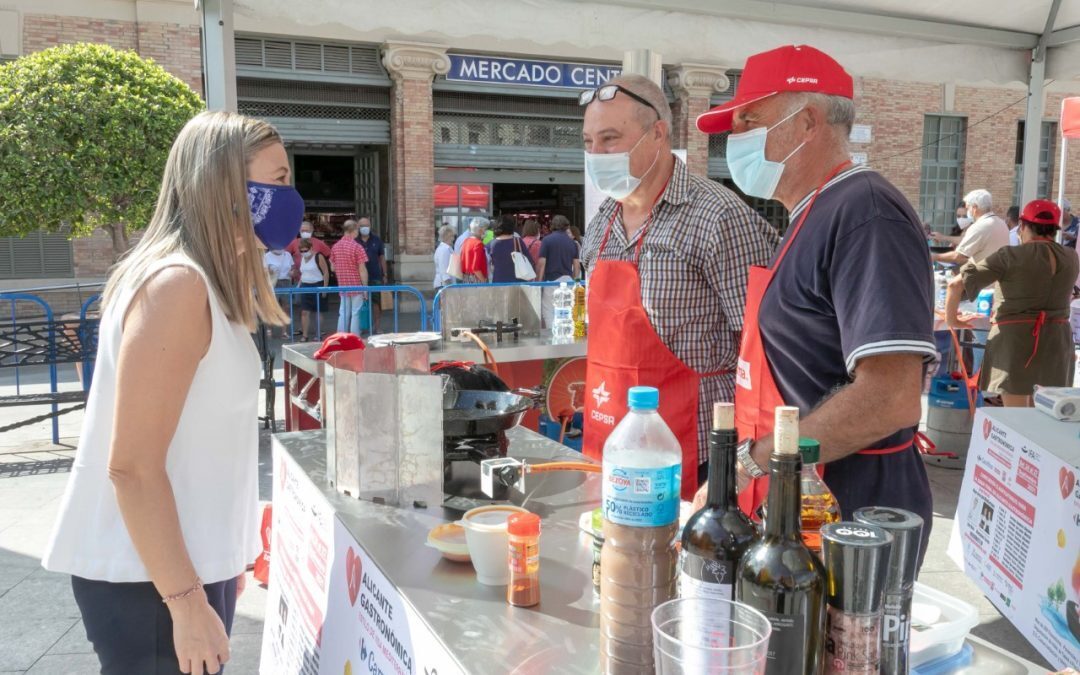 El Mercado Central acoge la semifinal del certamen Mejor Arroz mediterráneo