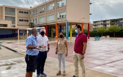Reformas en los colegios y entrega de mascarillas en El Campello