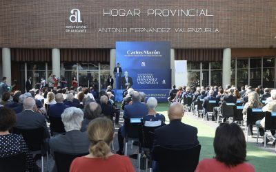 El Hogar Provincial luce desde hoy el nombre de Antonio Fernández Valenzuela