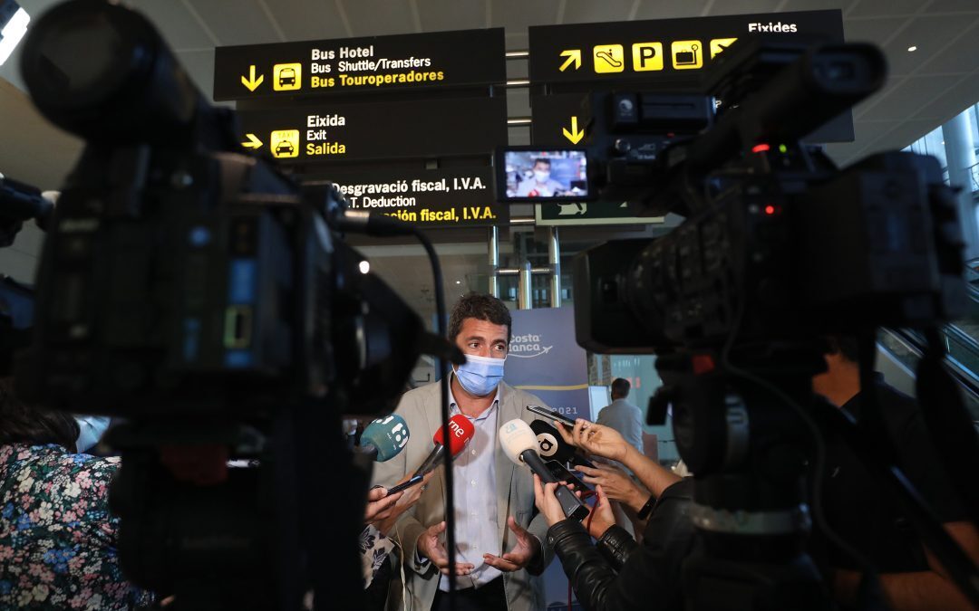 Costa Blanca busca nuevas rutas aéreas para superar las cifras previas a la pandemia