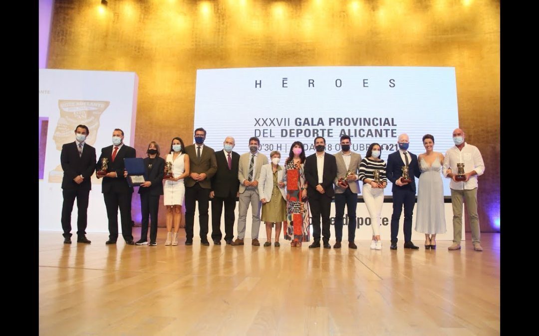 La ‘guerrera’ Lara González y el atleta Jorge Ureña reinan en la Gala del Deporte Provincial