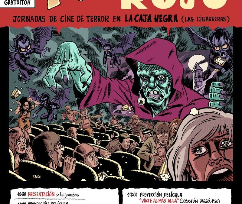 «Fotograma rojo”, I Jornada de cine y terror en el centro Cigarreras, el domingo 31 de octubre