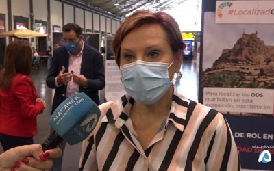 Exposición y rol urbano para concienciar a los alicantinos sobre los ODS