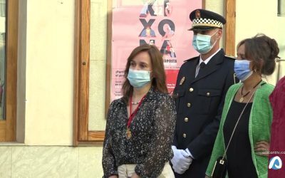 Xixona homenajea a sanitarios, cuerpos de seguridad y comerciantes