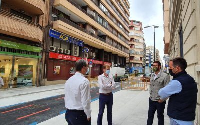 Urbanismo reabre al tráfico rodado y peatonal de la calle Alemania