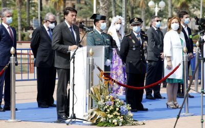 Barcala exalta en el Día de la Policía el servicio “ejemplar y admirable” durante la pandemia
