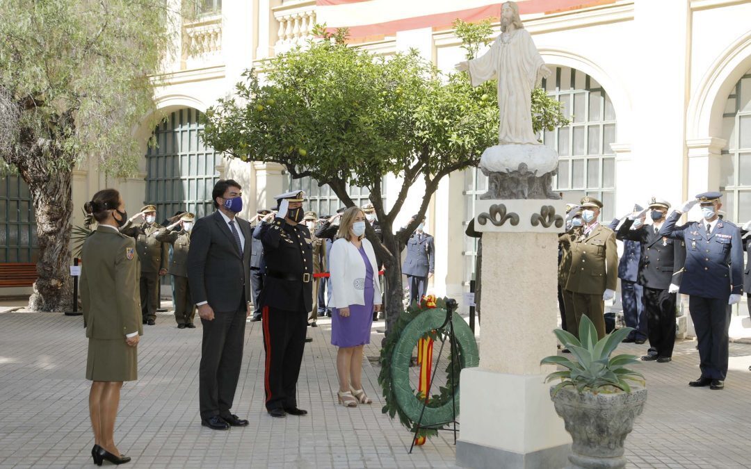 El alcalde destaca la aportación de los reservistas voluntarios en la Operación Balmis