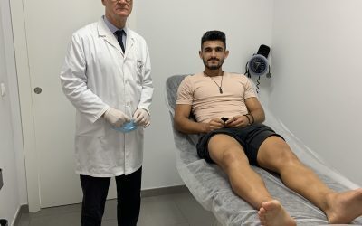 Sandro Toscano dice adiós a la temporada tras sufrir una grave lesión en su rodilla