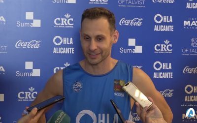 Llompart confía en el trabajo que están haciendo para salir de la mala racha en la liga