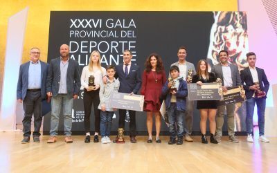 La Gala del Deporte de la provincia de Alicante se celebrará el 18 de octubre en el ADDA