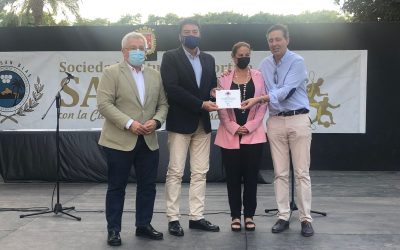 Barcala elogia las facetas deportiva y cultural de la SCD San Blas en sus 75 años