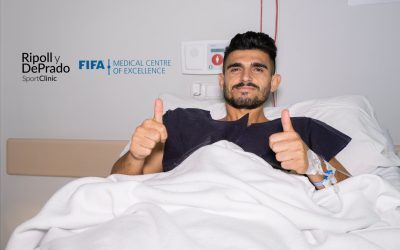 Toscano estará ocho meses de baja tras ser operado por Ripoll de una grave lesión en la rodilla