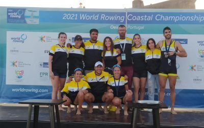 Excelentes resultados de los remeros del club Clot de L’Illot de El Campello en el Mundial de Portugal