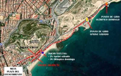 Amplio dispositivo se seguridad para acoger este fin de semana el ‘Alicante Triatlón 2021’