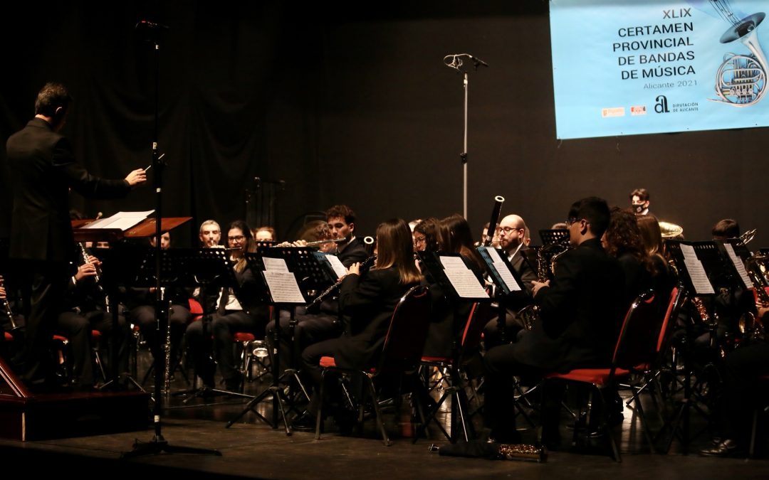 La Societat Musical L’Illa de Benidorm gana la 3ª Sección del Certamen Provincial de Bandas