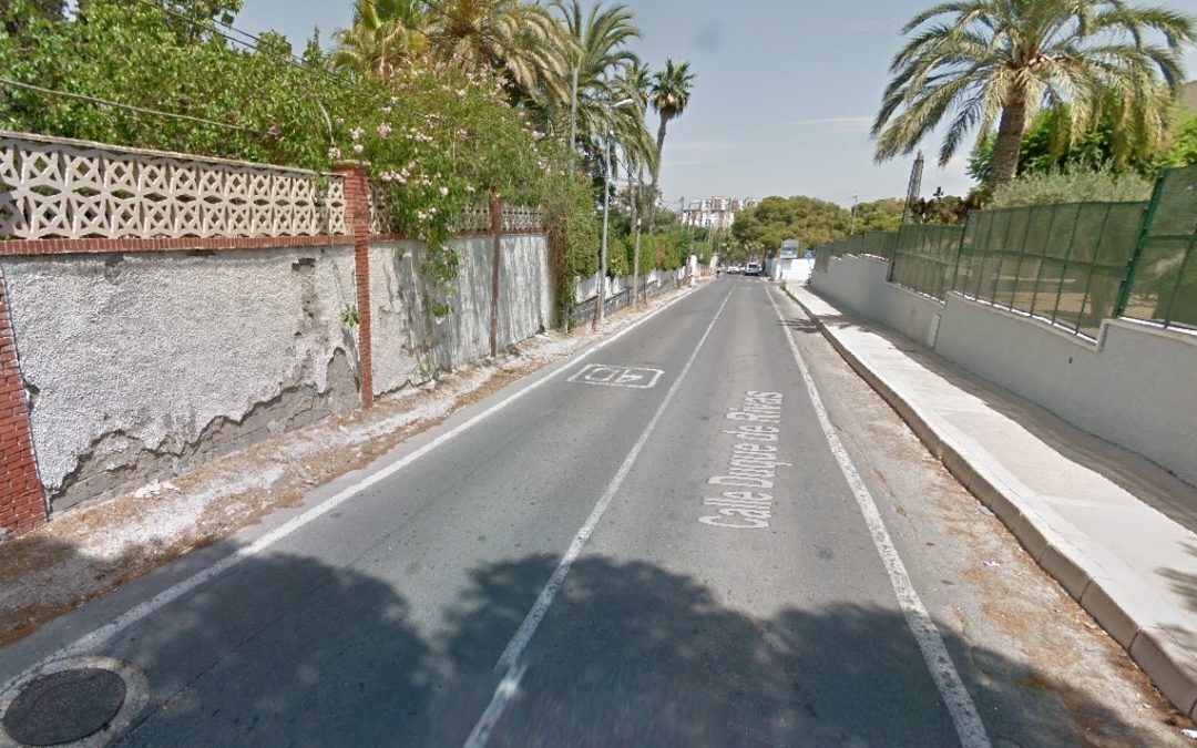 Alicante mejorará la accesibilidad peatonal en el Hospital General y calle Duque Rivas
