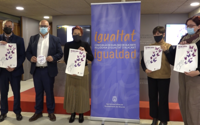 El transporte público alicantino se suma a la lucha contra la violencia de género