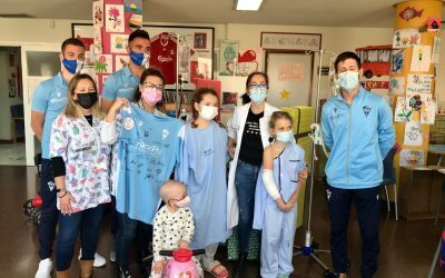 El CFI Alicante celebra el Día Internacional de la Infancia con una visita a los niños en el hospital
