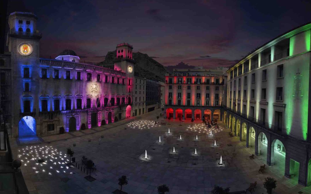Alicante estrenará iluminación para potenciar el Ayuntamiento como atractivo turístico
