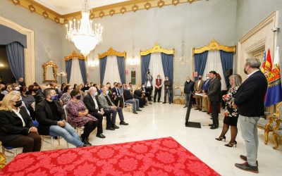 Barcala elogia la esencia de la Fiesta ante los finalistas de los Premios Festers