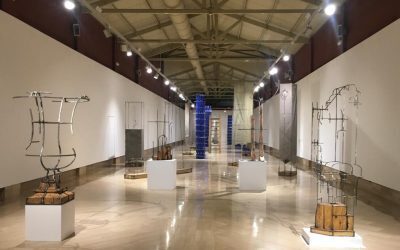Las esculturas de Juan Garaizabal se exhiben desde este viernes en La Lonja