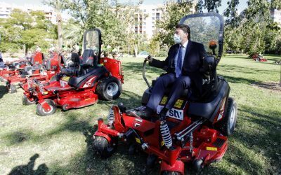 ‘Brota’ Alicante’, nuevo servicio para parques y jardines con máquinas eficientes y sostenibles