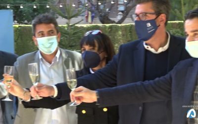 La Diputación de Alicante brinda por un año 2022 ya sin rastro de la pandemia