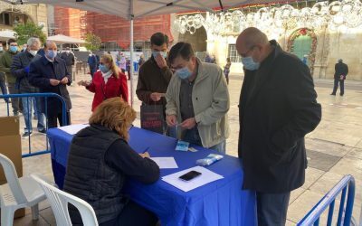 El Ayuntamiento de Alicante reparte más de 10.800 mascarillas gratuitas en tres días