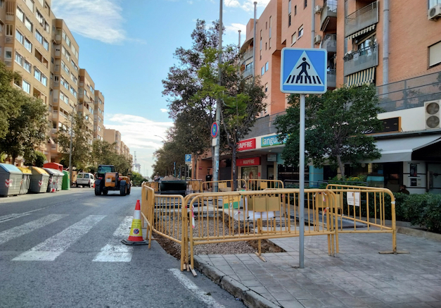Alicante invierte 1,3 millones en 2021 para mejorar la movilidad peatonal de la ciudad