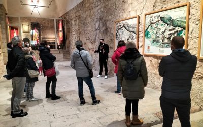 Primeras visitas guiadas en el Castillo de Santa Bárbara tras su impulso turístico