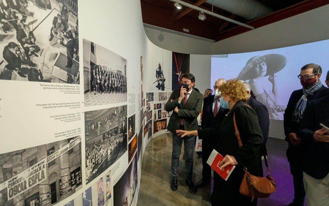 Barcala define al Teatro Principal como “corazón cultural” en la exposición de su 175 Aniversario