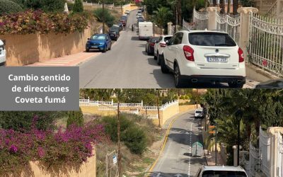 Terminan los trabajos de reordenación del tráfico en la Zona Norte de El Campello