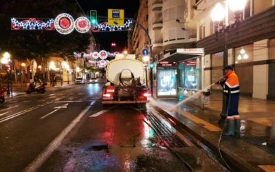 Navidad y Nochevieja dejan más de mil toneladas de residuos en las calles de Alicante