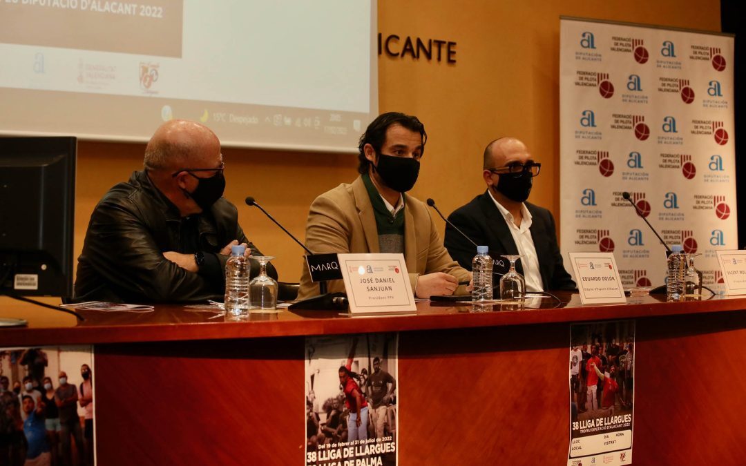 El ‘Trofeu Diputació d’Alacant’ de Pilota visitará 30 municipios de la provincia