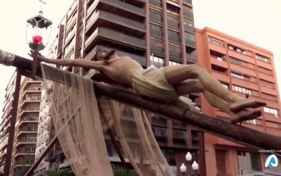 Ensayos con medidas contra la COVID para preparar la Semana Santa de Alicante