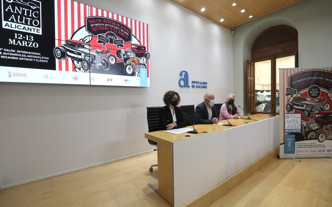 La feria de automóviles y motocicletas Antic Auto llega a IFA con el apoyo de la Diputación