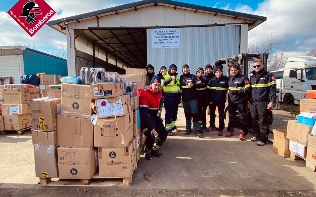 Mazón: “Estamos orgullosos de la solidaridad de nuestros bomberos en Ucrania”