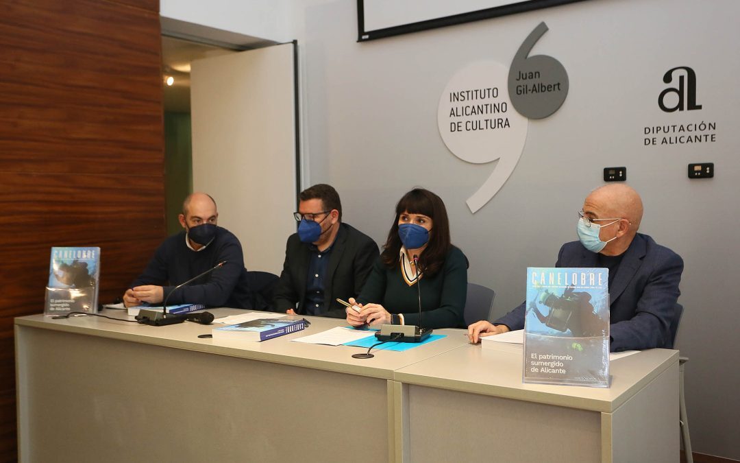 La Diputación presenta la revista Canelobre dedicada a la arqueología subacuática