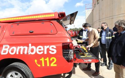 El Consorcio de Bomberos refuerza su flota de vehículos con once nuevas pickups