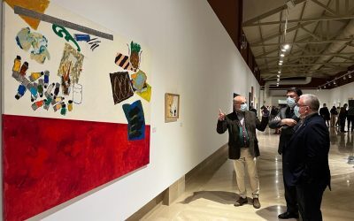 La Lonja del Pescado acoge la exposición póstuma de pintura del referente del diseño Alberto Corazón