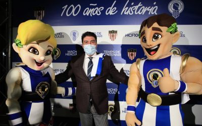 Barcala desgrana el sentimiento herculano en la presentación de los actos del Centenario