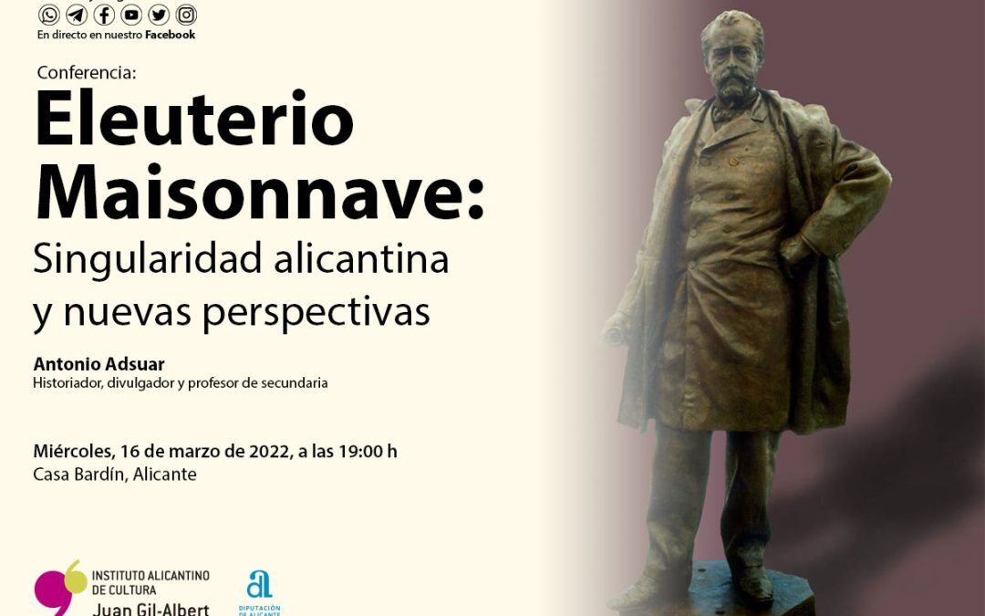 Conferencias, libros y un espectáculo de circo centran la programación del Instituto Gil-Albert