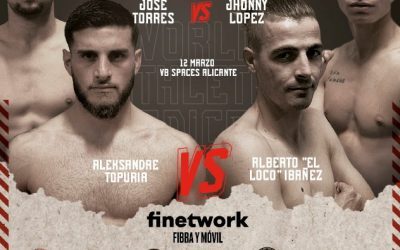 Las Artes Marciales Mixtas desembarcarán en Alicante el próximo sábado con 17 combates